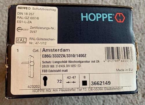 Hoppe amsterdam schutzbeschlag - amsterdam,